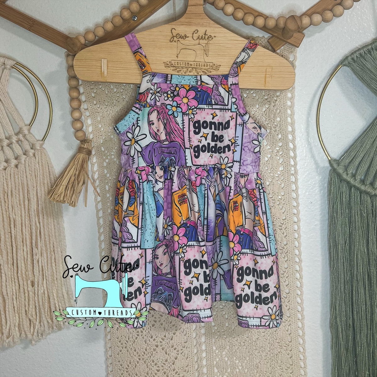 Margo - Cami peplum - Size 18-24M - Sew Cute Custom Threads