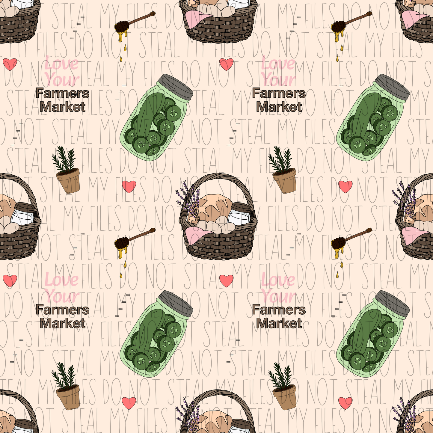 Farmer Market- Seamless File