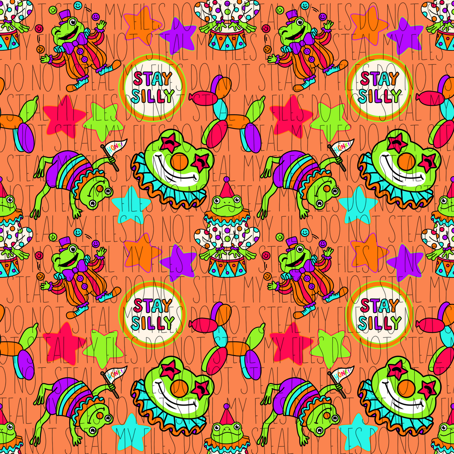 Bright Clown- Seamless File