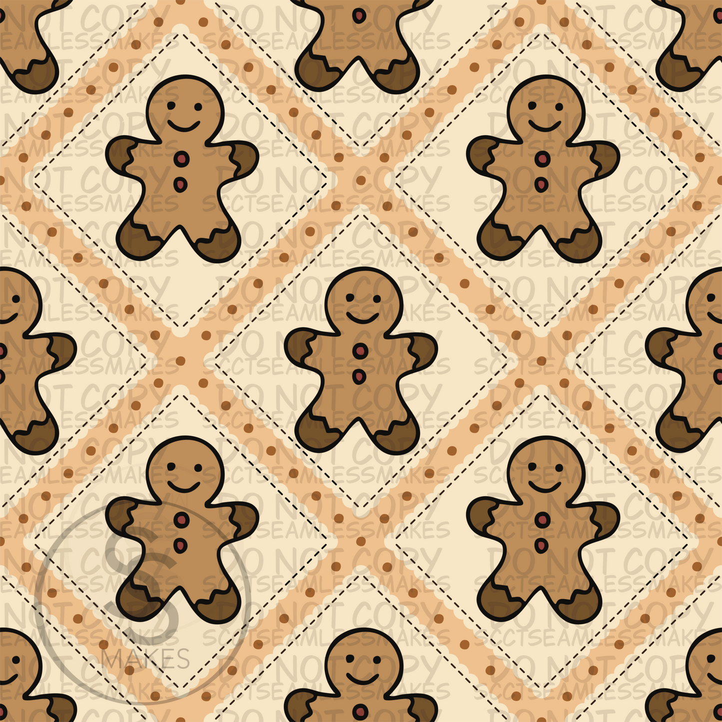 Gingerbread - Seamless File