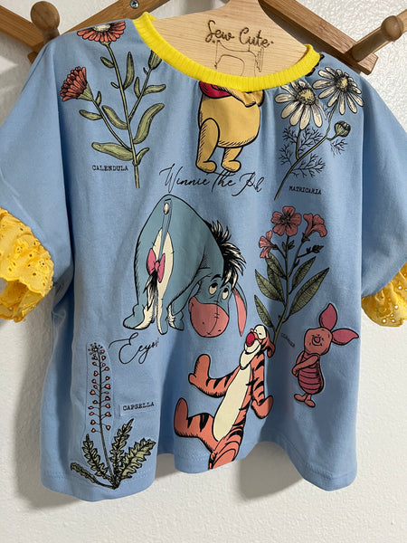 Modest Cropped OS upcycle- size 5T