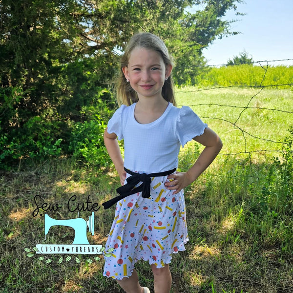 Back 2 School Twirl Dress