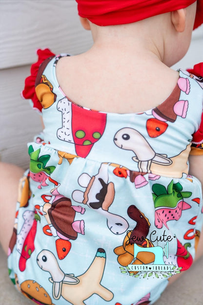 Dino  - Outfit - Sew Cute Custom Threads
