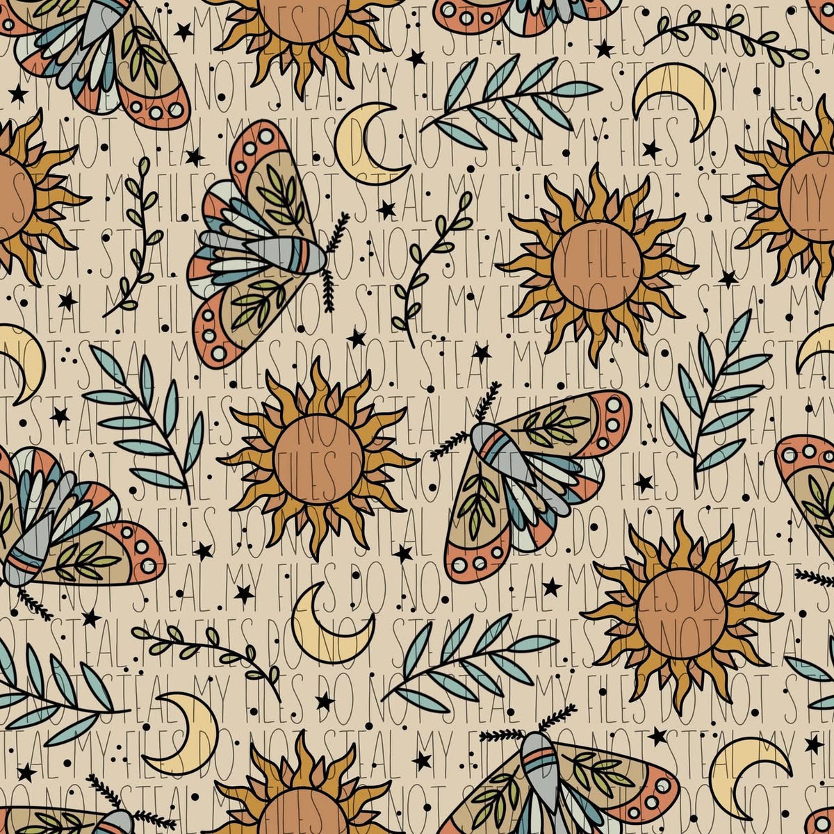 Boho Moth- Top - Sew Cute Custom Threads