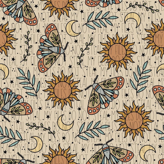 Boho Moth- Top - Sew Cute Custom Threads