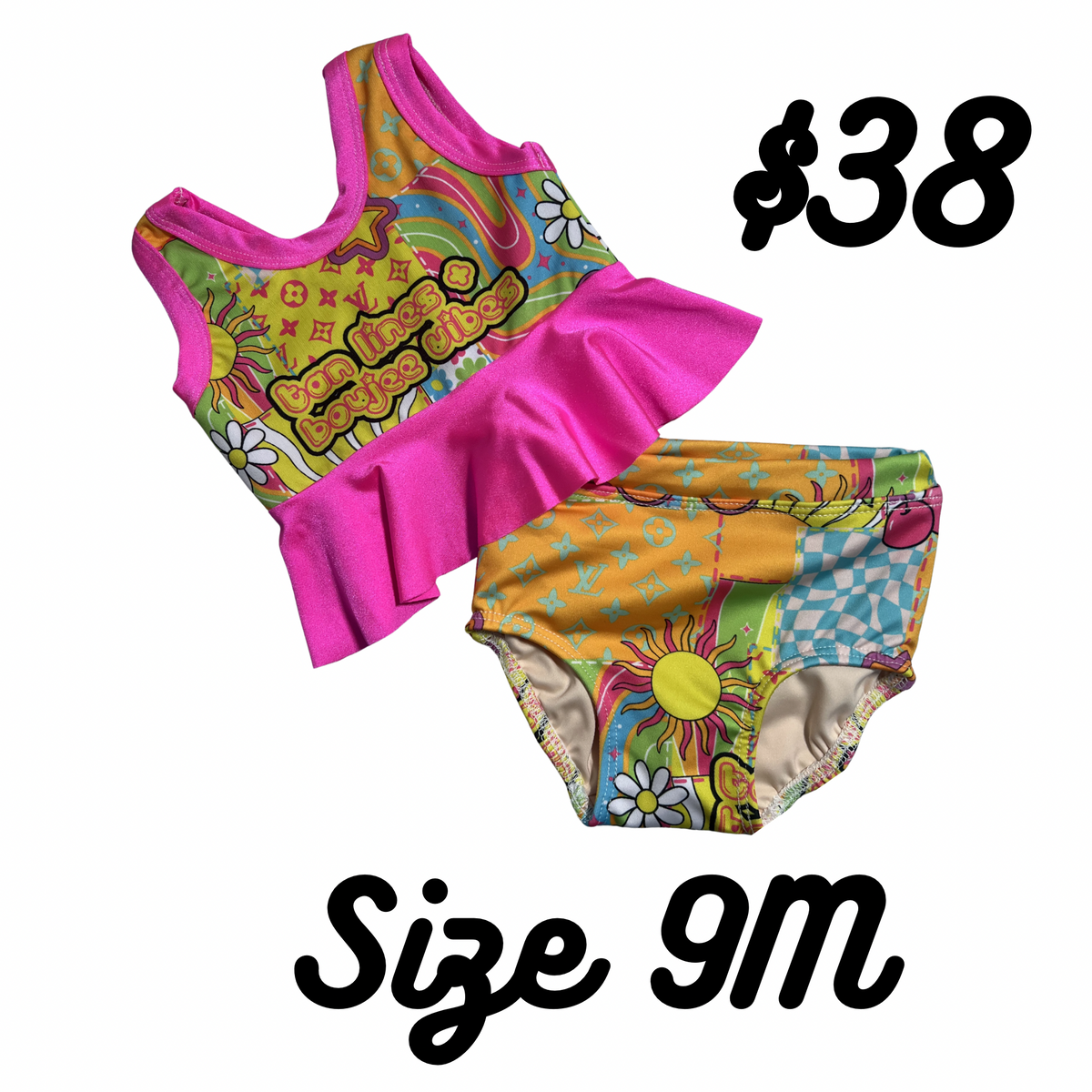 Swim- Size 9M - Sew Cute Custom Threads