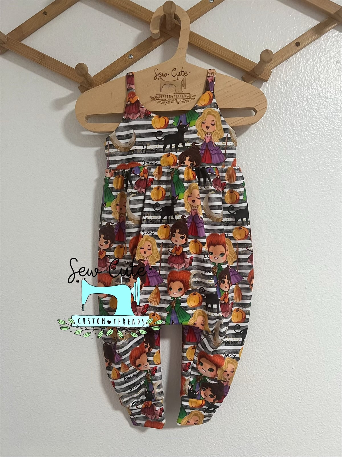 Size 9M Napa Romper - Sew Cute Custom Threads