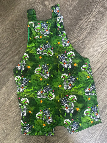 Dino overalls size 5T