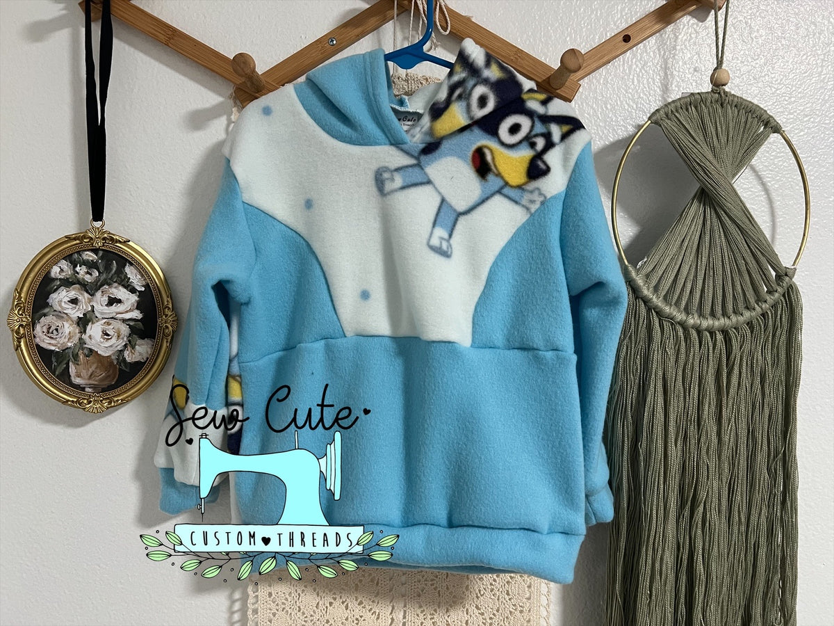 Dax hoodie - size 3T - Sew Cute Custom Threads