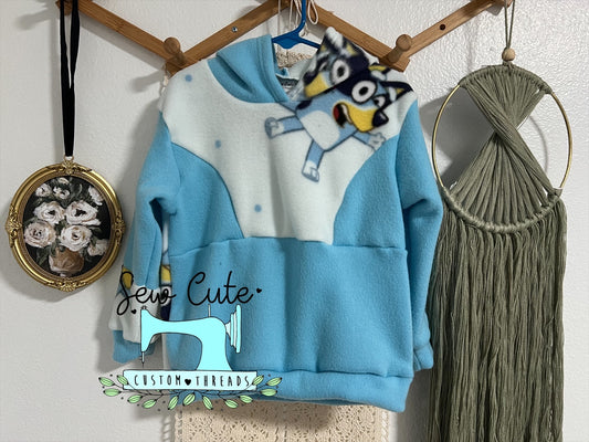 Dax hoodie - size 3T - Sew Cute Custom Threads