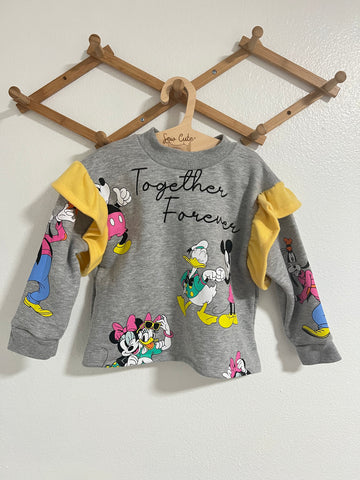 Together oversized sweater -upcycle - size 5T