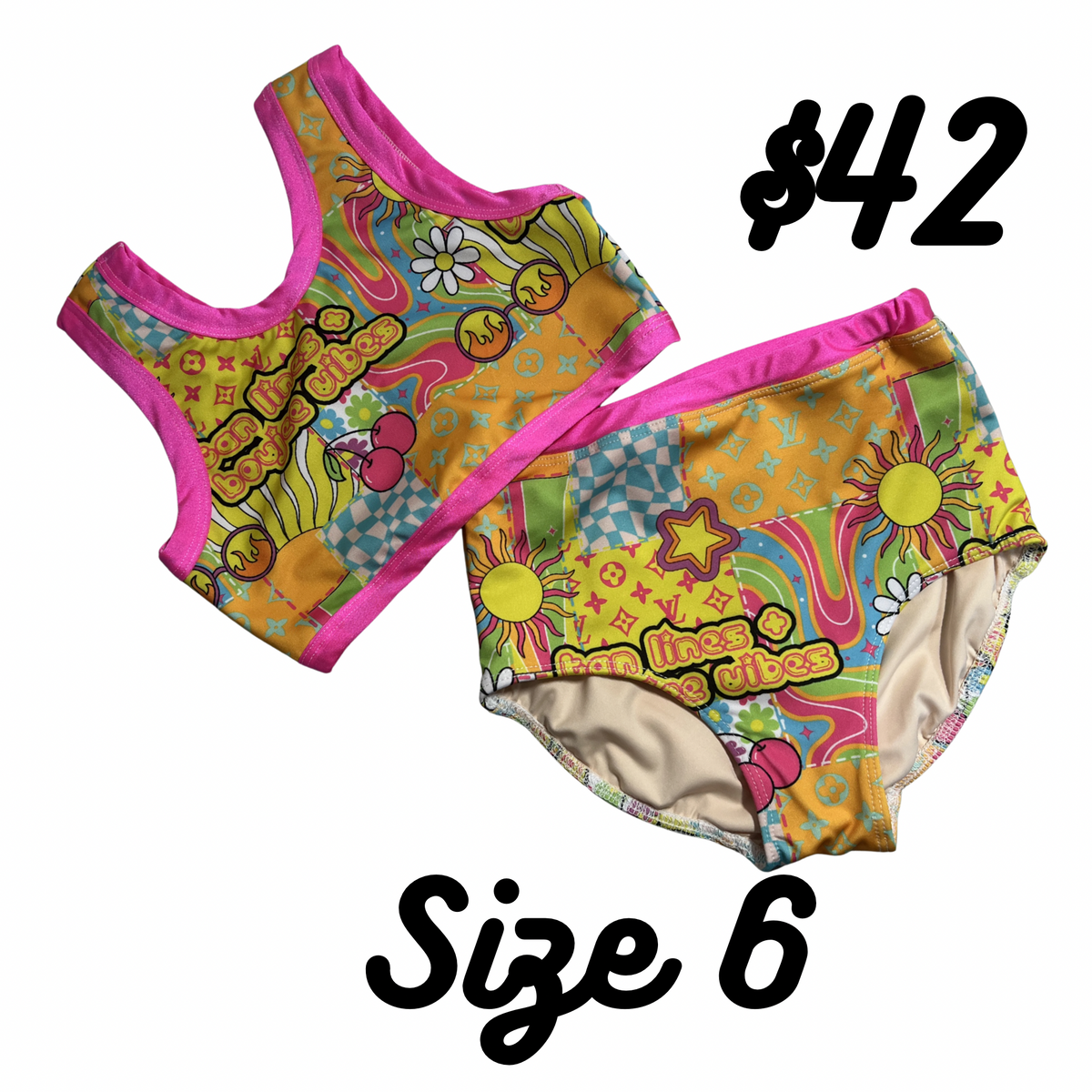 Swim- Size 6 - Sew Cute Custom Threads