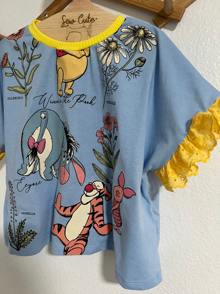Modest Cropped OS upcycle- size 5T