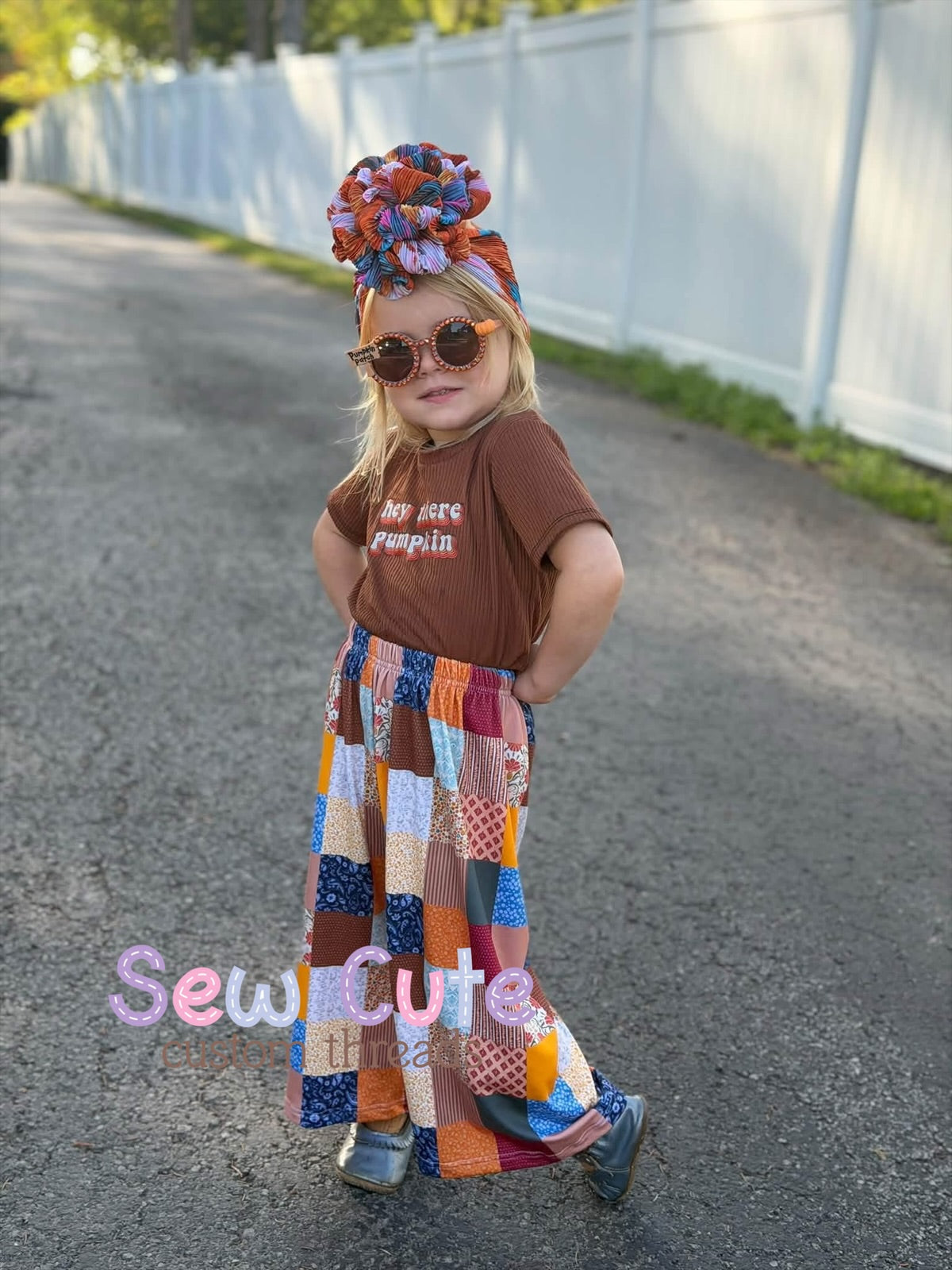 Wide leg- Patchwork