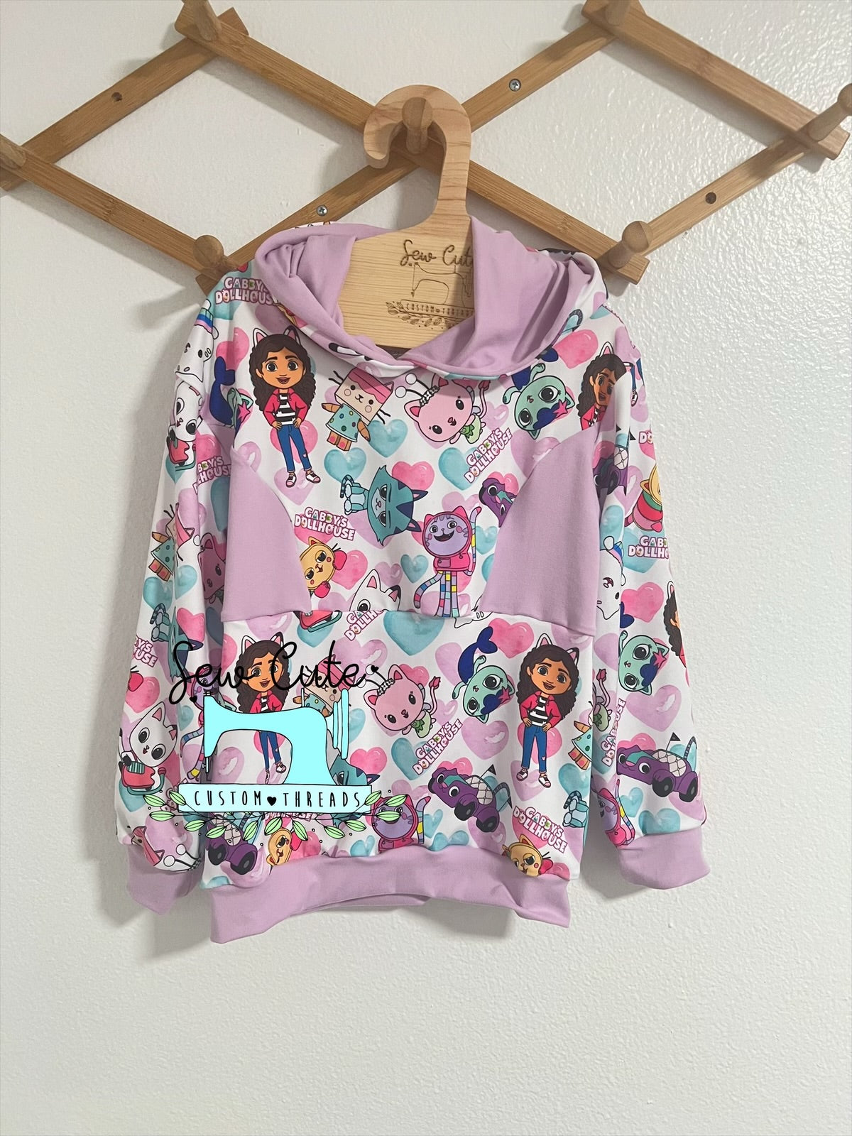 Pop- Dax hoodie - Sew Cute Custom Threads