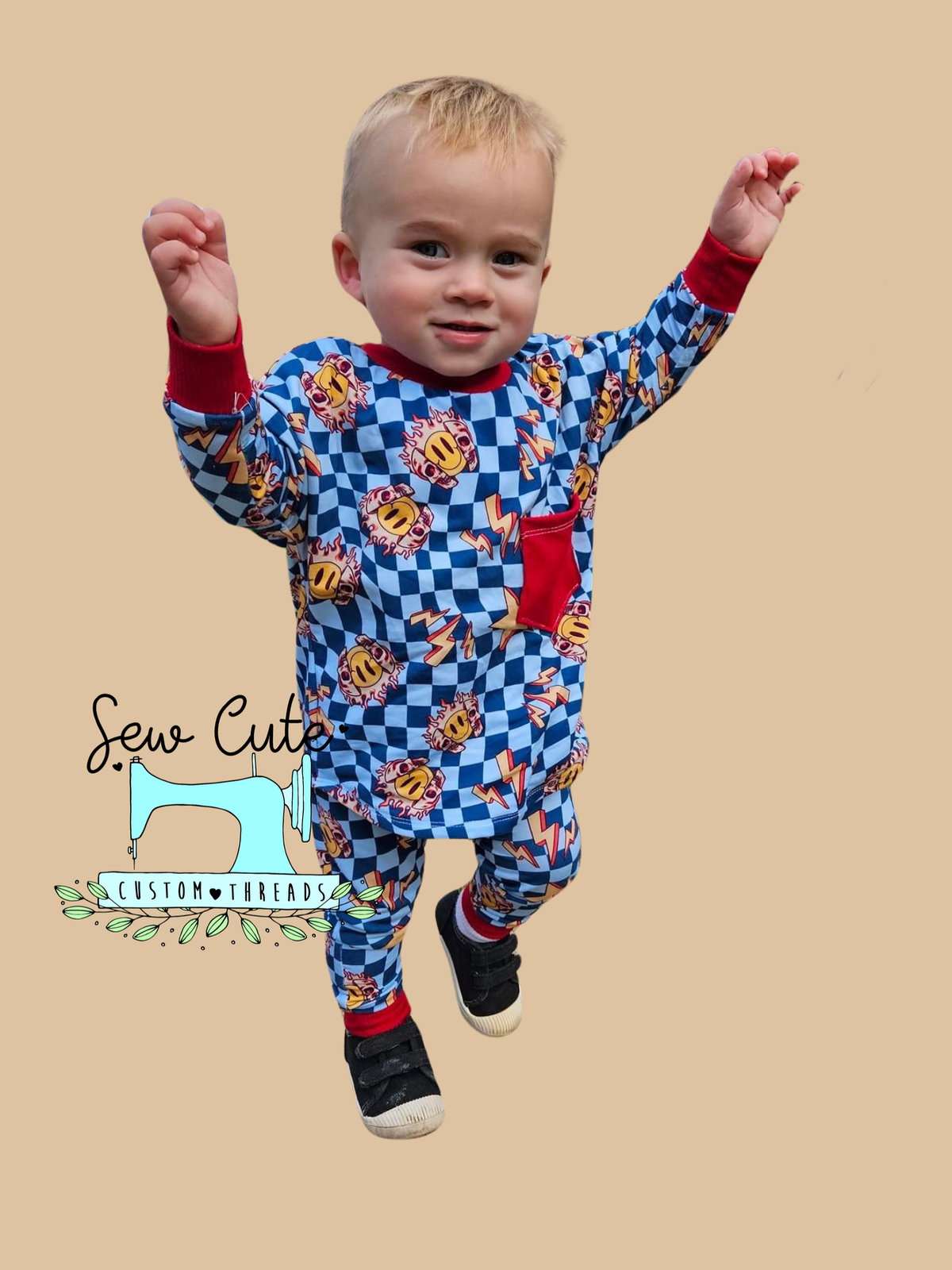 Flamming heads- complete set - Sew Cute Custom Threads
