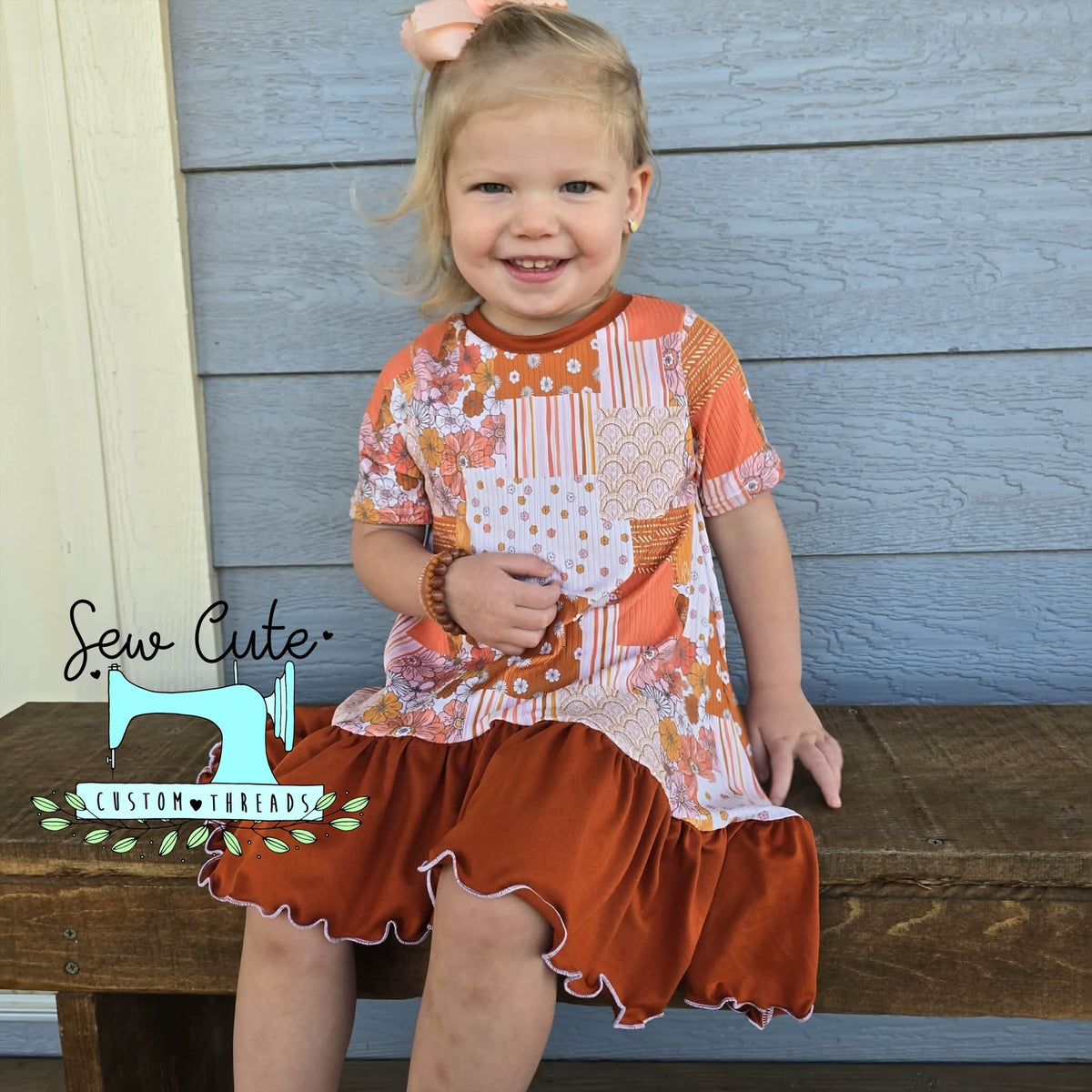 Victoria Dress - Sew Cute Custom Threads
