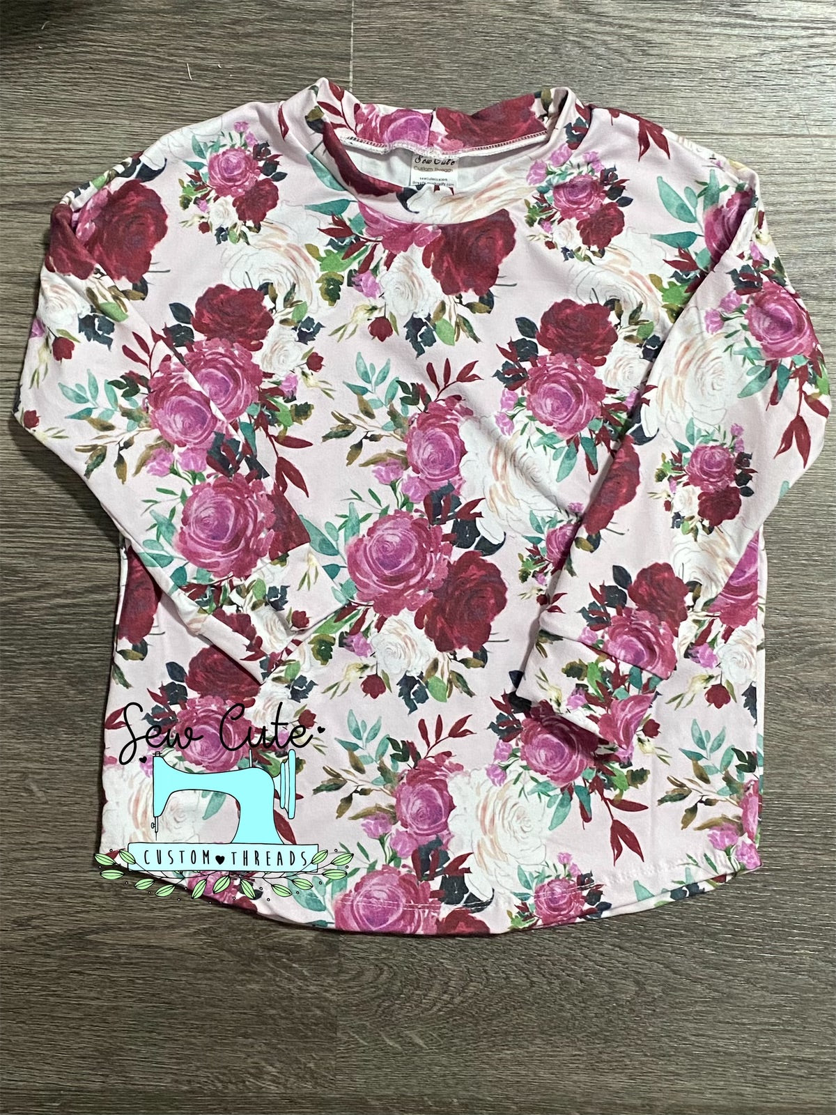 Floral cozy shirt  size 5