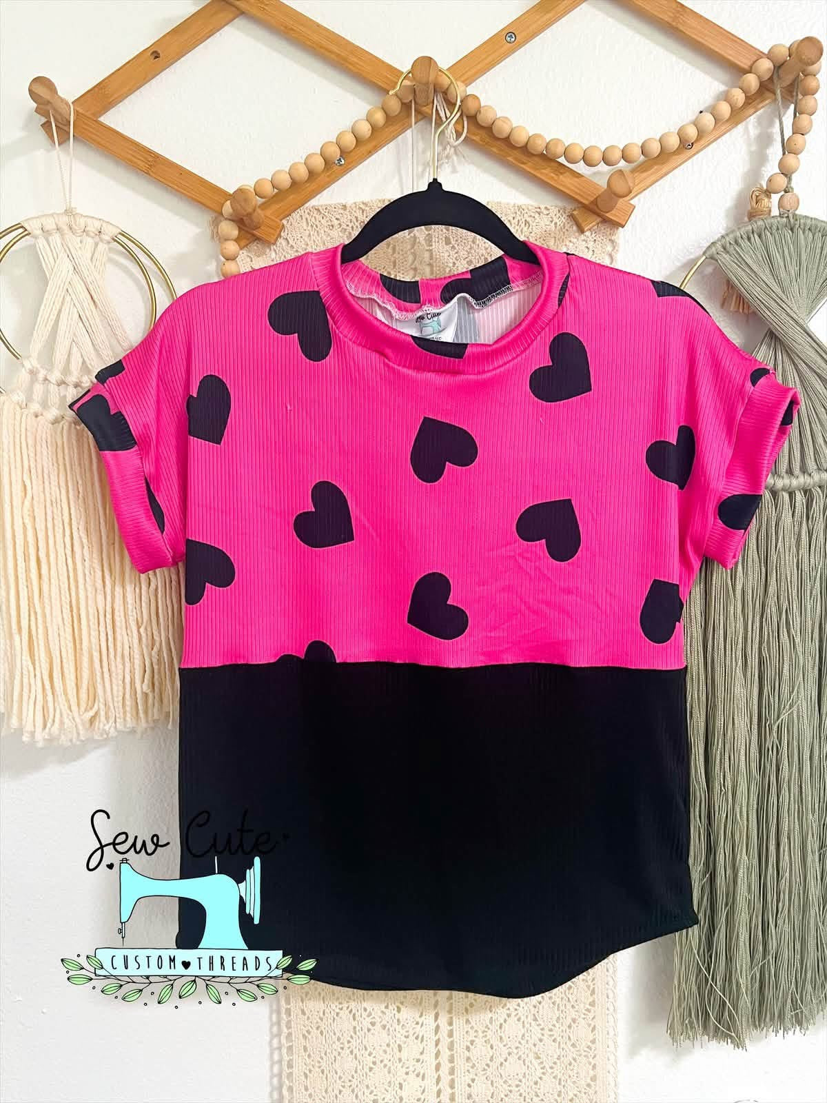MYSTERY colorblock Top - Sew Cute Custom Threads