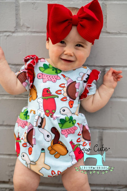 Dino  - Outfit - Sew Cute Custom Threads