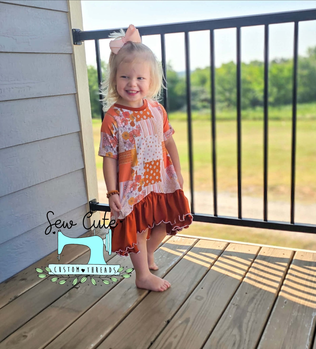 Victoria Dress - Sew Cute Custom Threads