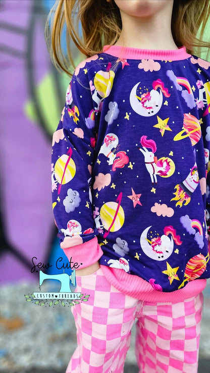 Space unicorn Main Styles - Sew Cute Custom Threads