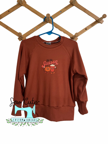 Raglan shirt with DTF- size 3T