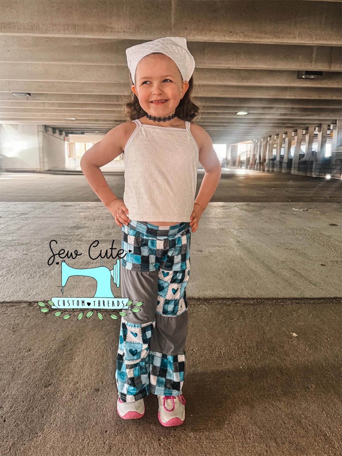 Adelyn Pants and Cami Top - Sew Cute Custom Threads