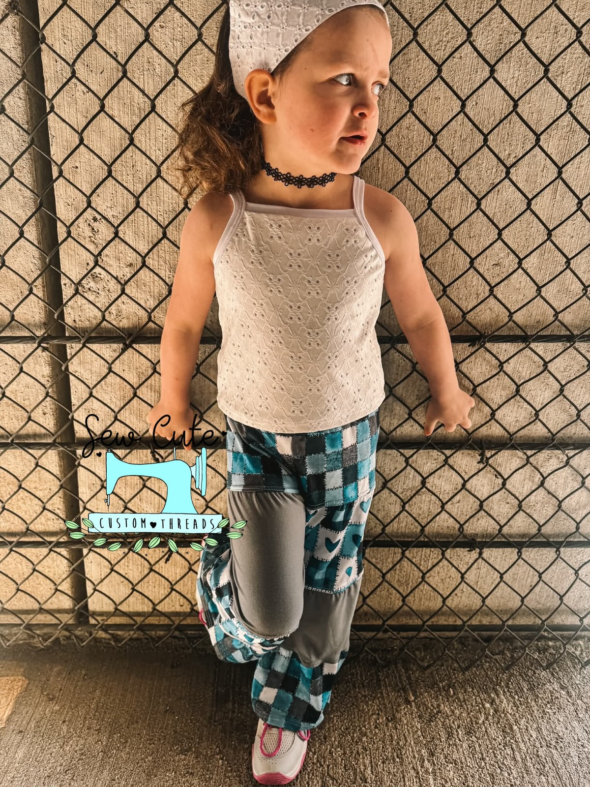 Adelyn Pants and Cami Top - Sew Cute Custom Threads