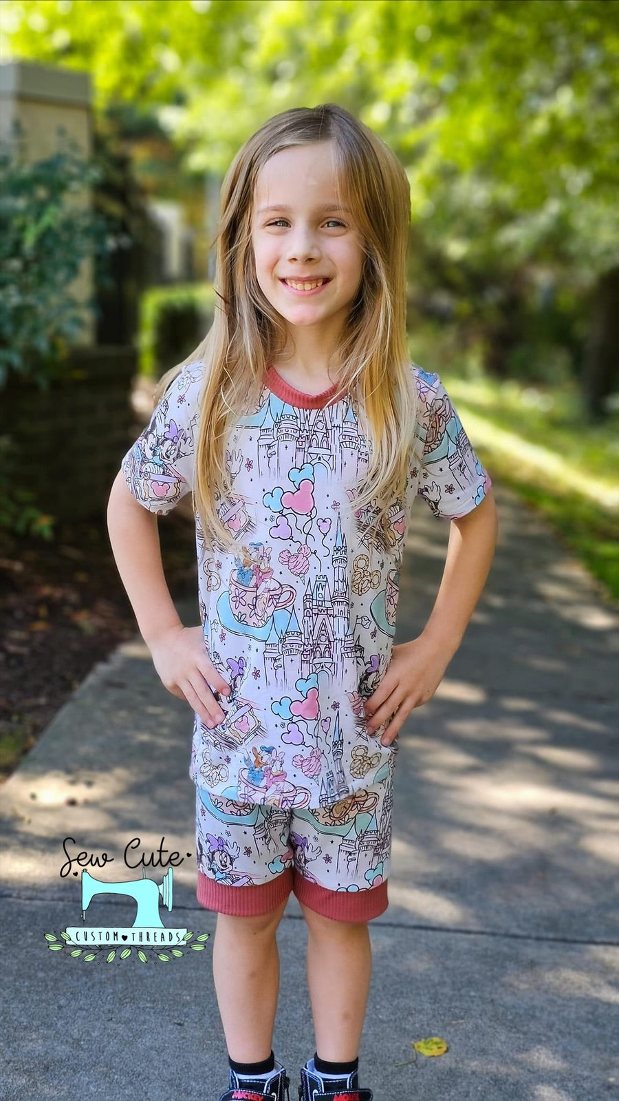 Mouse, castle, park-  complete set - Sew Cute Custom Threads