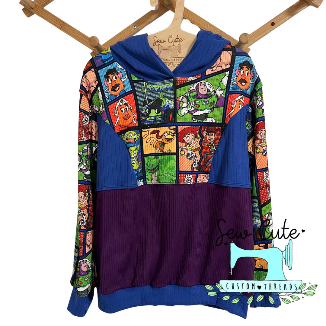 Toys Dax hoodie - Sew Cute Custom Threads