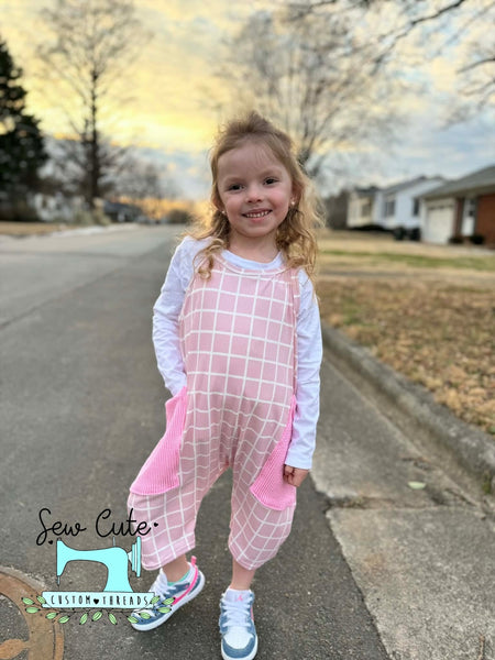 Child Terran Romper (Capri) - Sew Cute Custom Threads