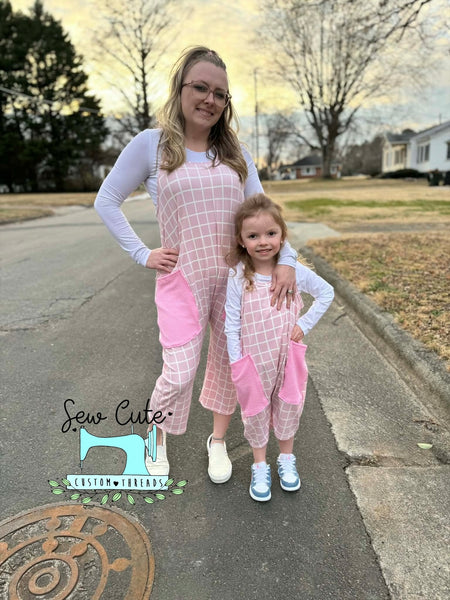 Child Terran Romper (Capri) - Sew Cute Custom Threads