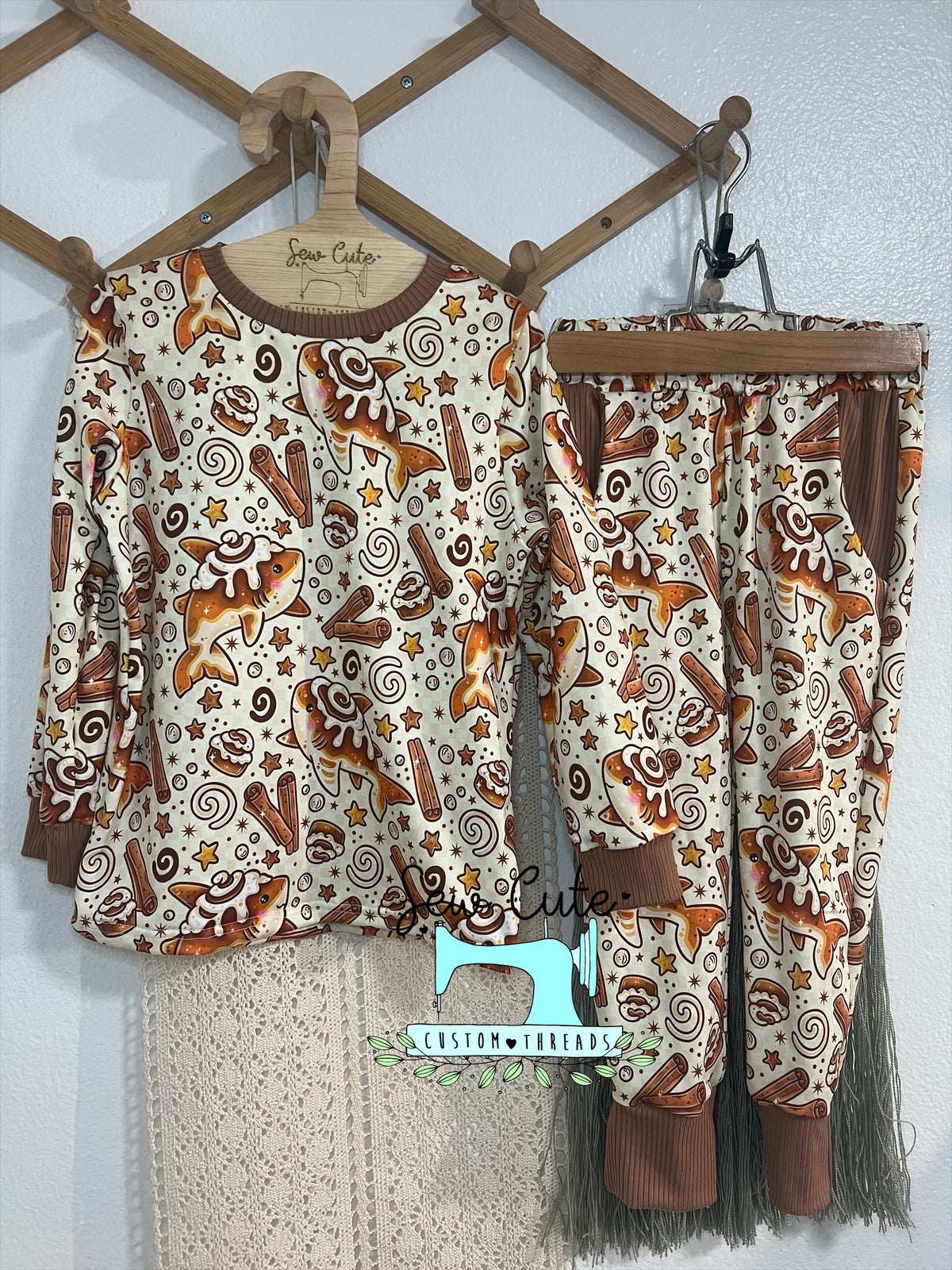 Cinnamon Shark - Sew Cute Custom Threads
