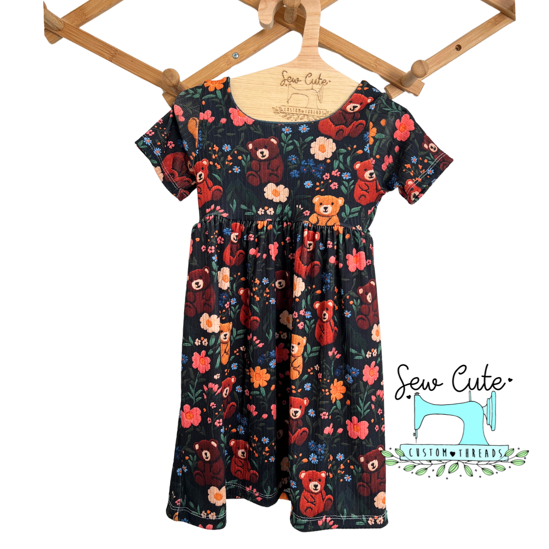 Bear dress- size 3T