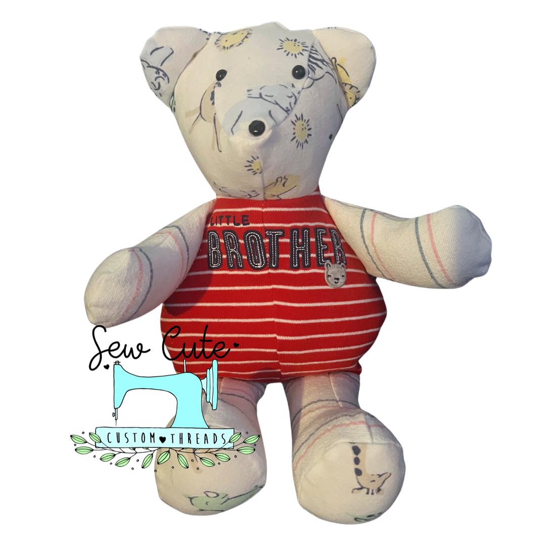 Memory Bear - Sew Cute Custom Threads