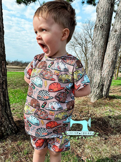Main Styles- BASIC TEE AND PLAY SHORTS - Sew Cute Custom Threads