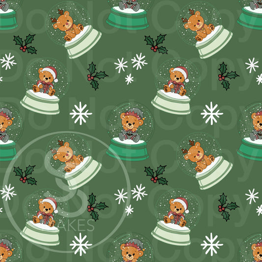 Kids- Christmas Pj- NON personalized- RIB Fabric