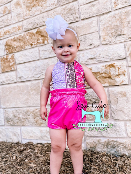 SET Halter Top and Bloomers