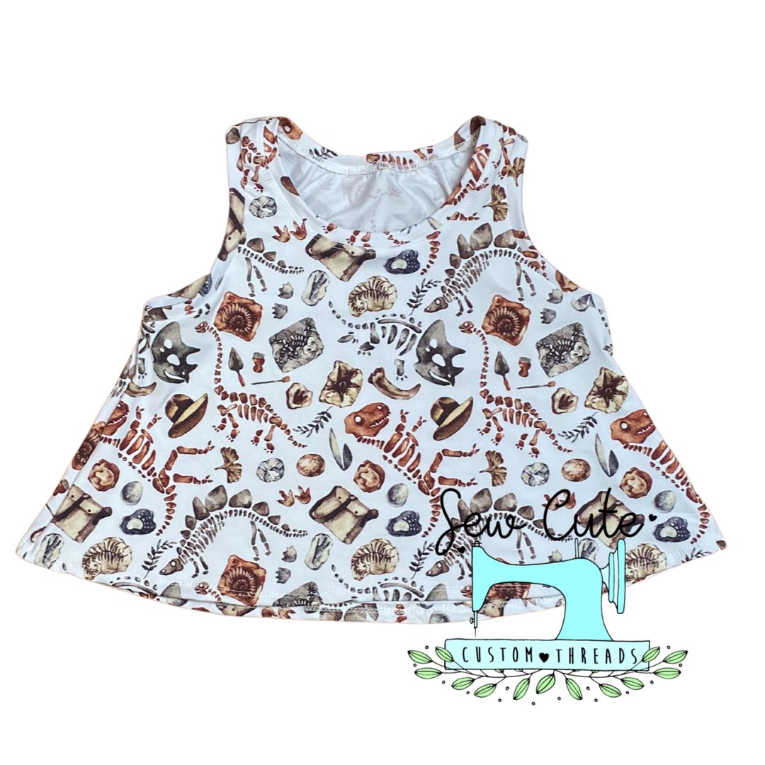 Dinosaur Swing Top - Sew Cute Custom Threads