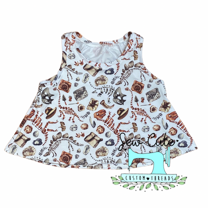 Dinosaur Swing Top - Sew Cute Custom Threads