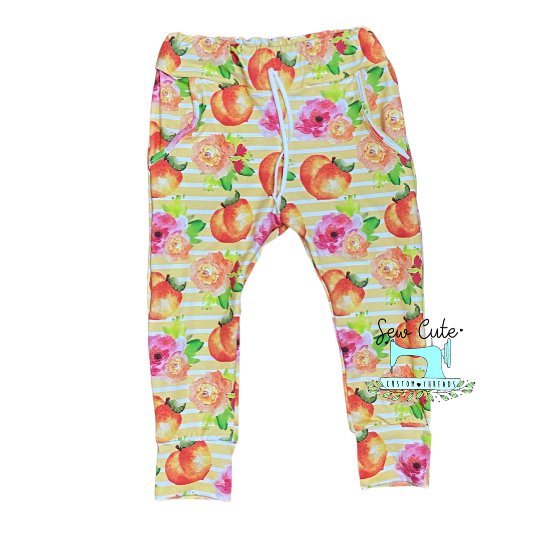 Peach Cozy separate or Set - Sew Cute Custom Threads