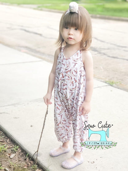 Moon Hippy Romper - Sew Cute Custom Threads