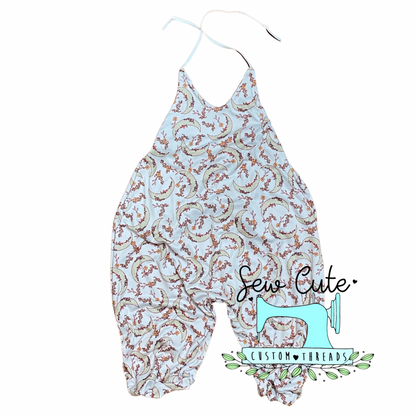 Moon Hippy Romper - Sew Cute Custom Threads